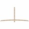 Ekena Millwork Bellingham Smooth Timber Gable Bracket, Douglas Fir, 108"W x 54"H x 3 1/2"D x 3 1/2"F, 12/12 Pitch GBW108X54X0404BEL00SDF - alternate 1
